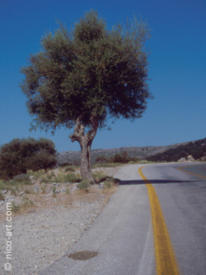 Die Stra&szlig;e nach Kreta